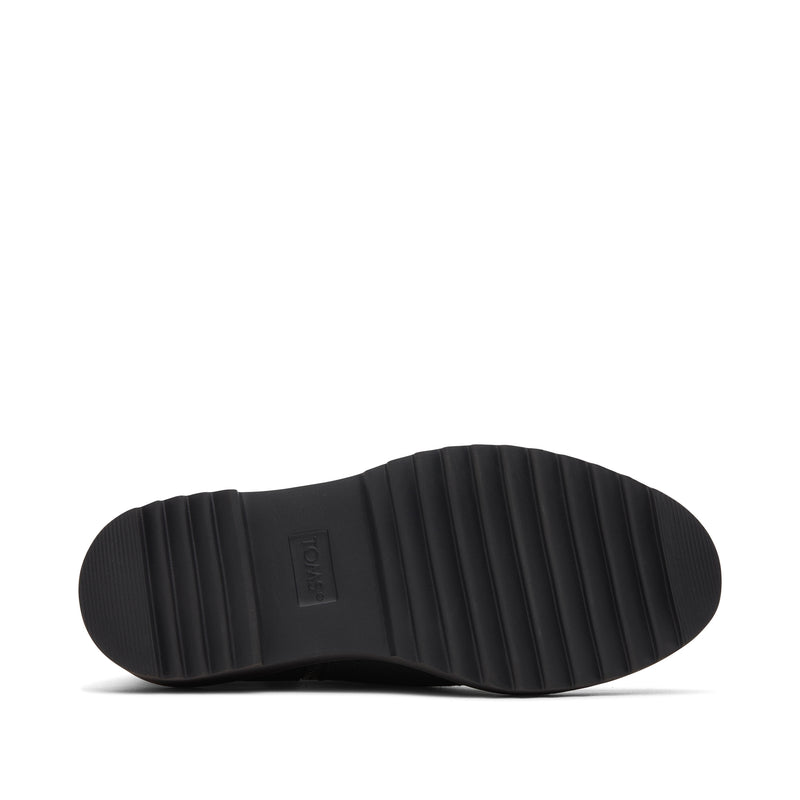 Maude Wedge Boot Forged Iron Suede - Bottom Sole View Maude Wedge Boot Forged Iron Suede - Bottom Sole View