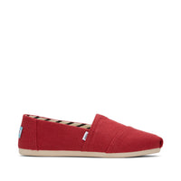 Alpargata Red Heritage Canvas - Side View