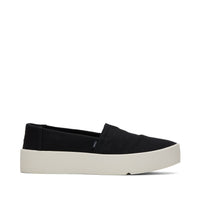 Verona Slip On Sneaker Black - Side View