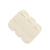 Classic No Show Socks 3 Pack All Natural - Front View