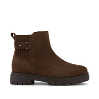 Astrid Boot Water Repellent Oak Brown Suede - Side View