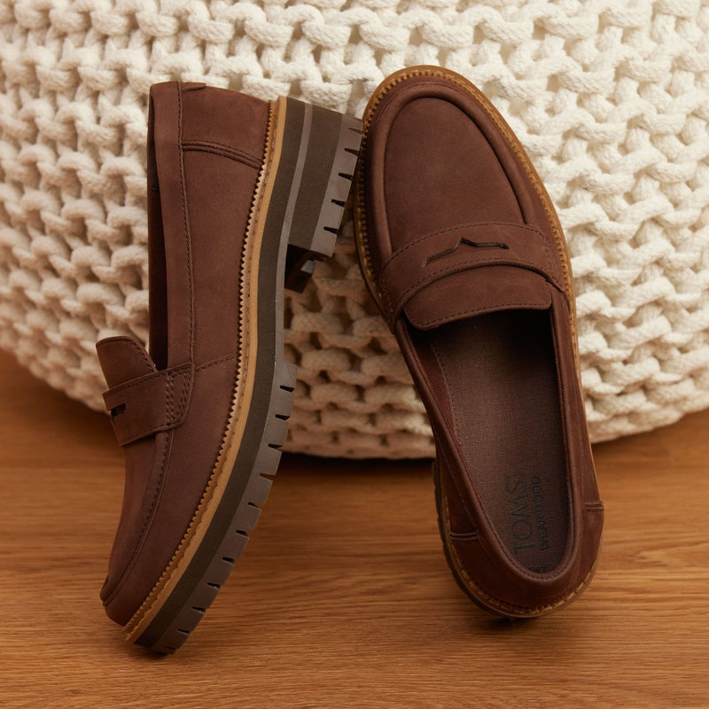 Cara Loafer Dark Brown Leather